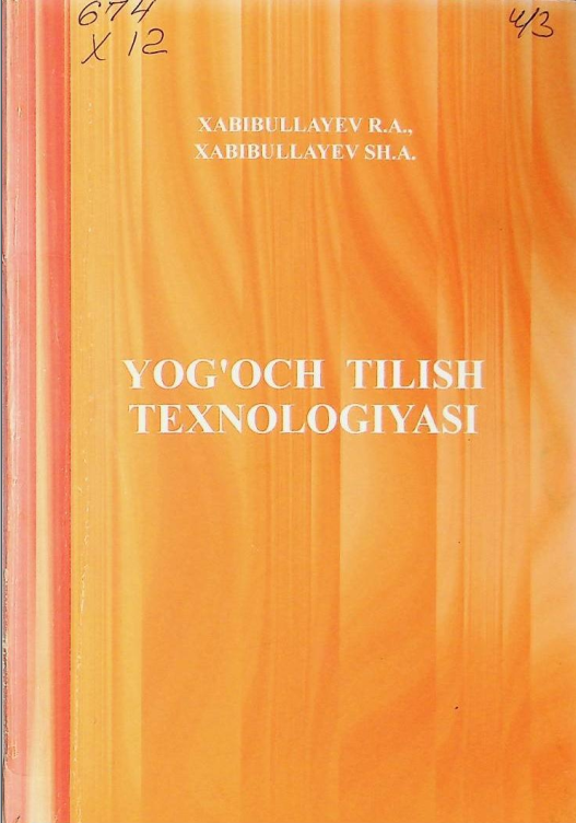 Yog'och tilish texnologiyasi