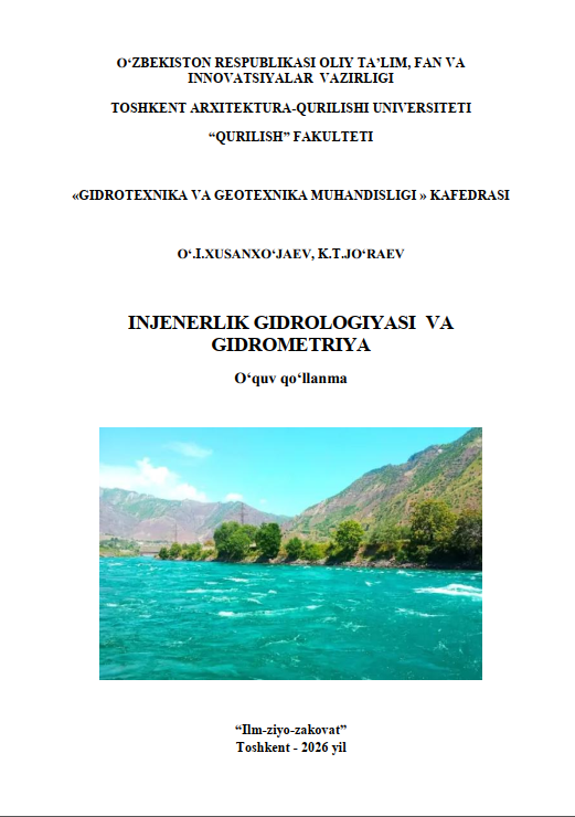 Injenerlik gidrologiyasi va gidrometriya