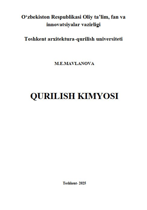 Qurilish kimyosi