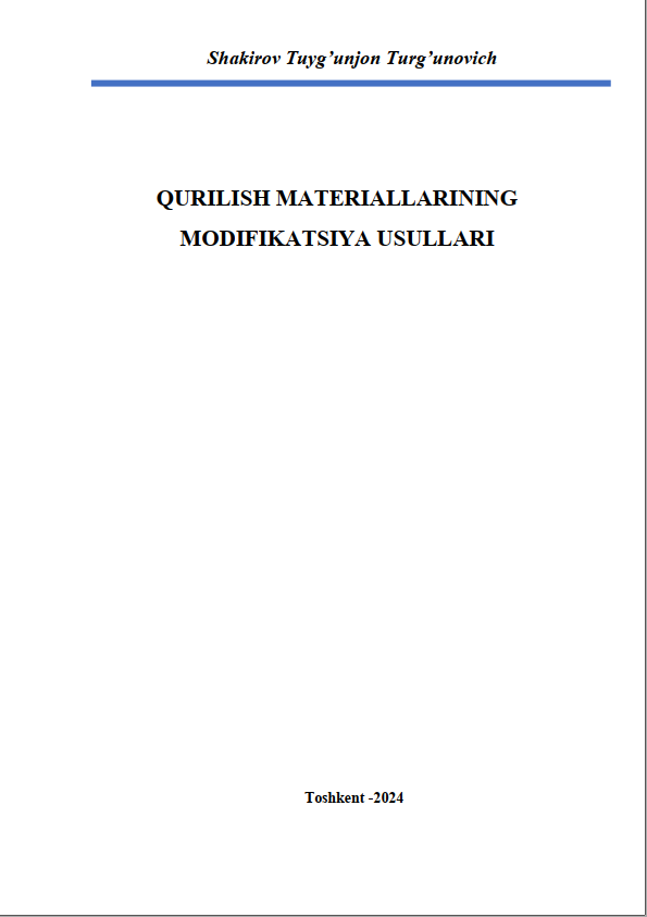 Qurilish materiallarining modifikatsiya usullari