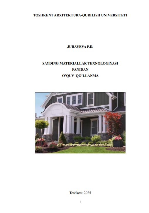 Sayding materiallar texnologiyasi